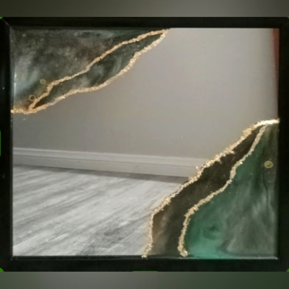 Wall Mirror, Luxury Decor, Luxury Wall Art, Gold Mirror, Wall Decor, Marble-Lux